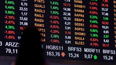 Mesmo com a PETR4 caindo com o petróleo, o IBOV nem deu bola (Imagem: Shutterstock)