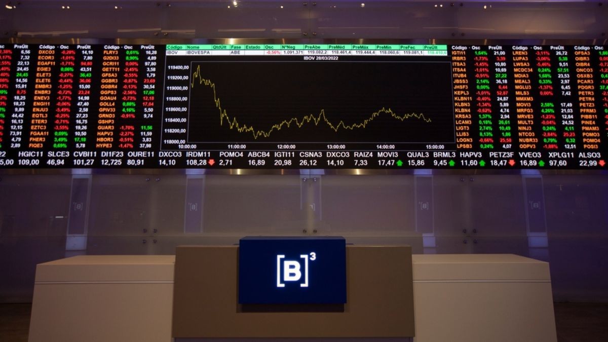 O Ibovespa avançou 4,09% em fevereiro, marcando o 7º mês consecutivo de alta (Imagem: Shutterstock)
