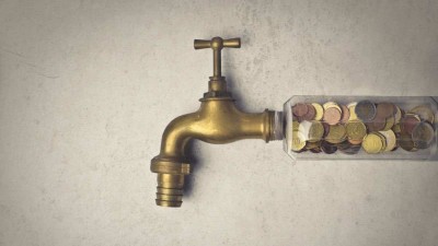 Sabesp reportou um lucro líquido ajustado de R$ 9,24 por ação em 2025 (Imagem: Shutterstock)