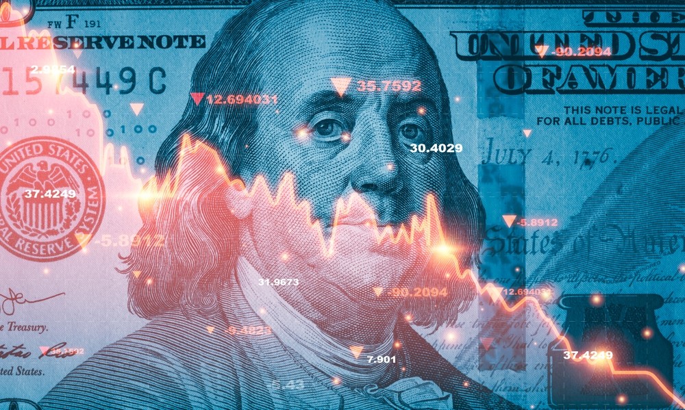 Estados Unidos é a maior economia do mundo, com trilhões em PIB anual (Imagem: Shutterstuck)