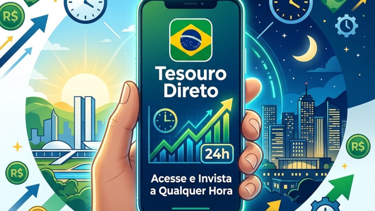 Tesouro Reserva funcionará 24 horas por dia e de domingo a domingo (Imagem: ShutterStock/Gerado por IA)