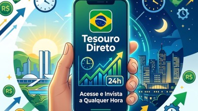 Tesouro Reserva funcionará 24 horas por dia e de domingo a domingo (Imagem: ShutterStock/Gerado por IA)