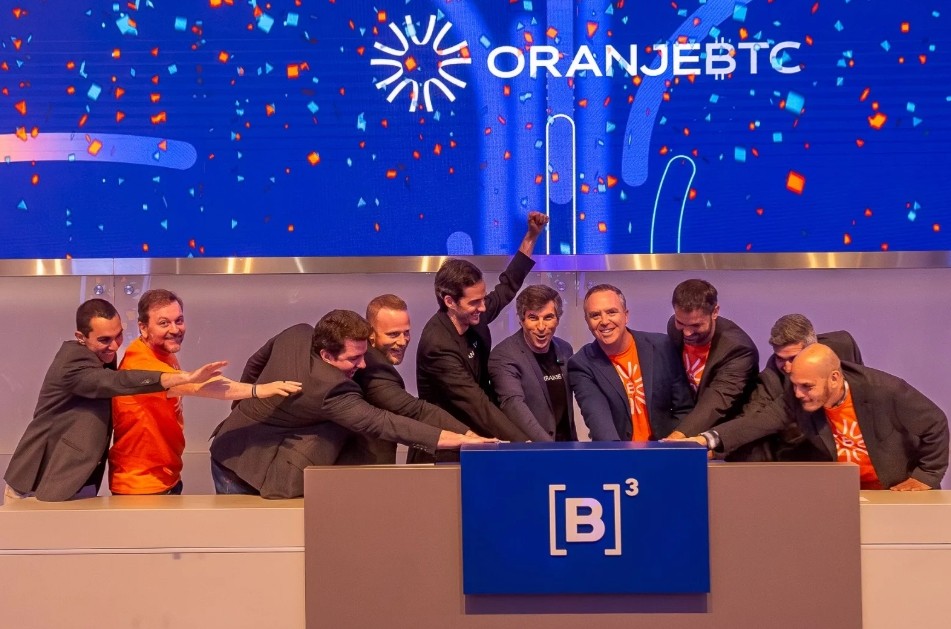 OranjeBTC é uma empresa baseada em Bitcoin listada na B3 (Imagem: Shutterstock)