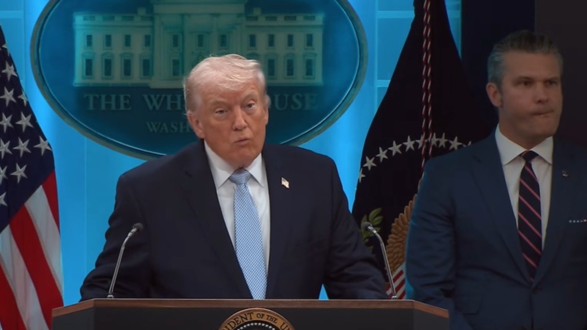 Caso o Irã não reabra logo o Estreito de Ormuz, Trump já sinaliza ataques (Imagem: Reprodução/The White House)