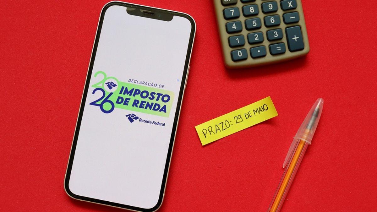 O prazo final para a entrega da declaração do IR é até 29 de maio de 2026 (Imagem: Shutterstock)