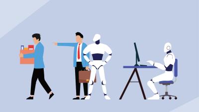 Funcionários pagam o pato dos bilhões de dólares investidos em IA pelas big techs (Imagem: Shutterstock)