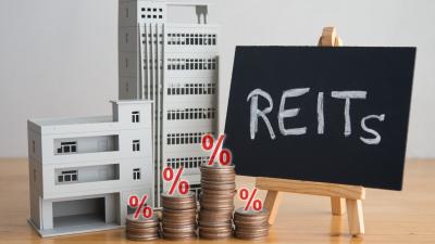 REITs podem fazer dívidas, diferente dos FIIs, por isso, sofrem mais com juros altos (Imagem: Shutterstock)