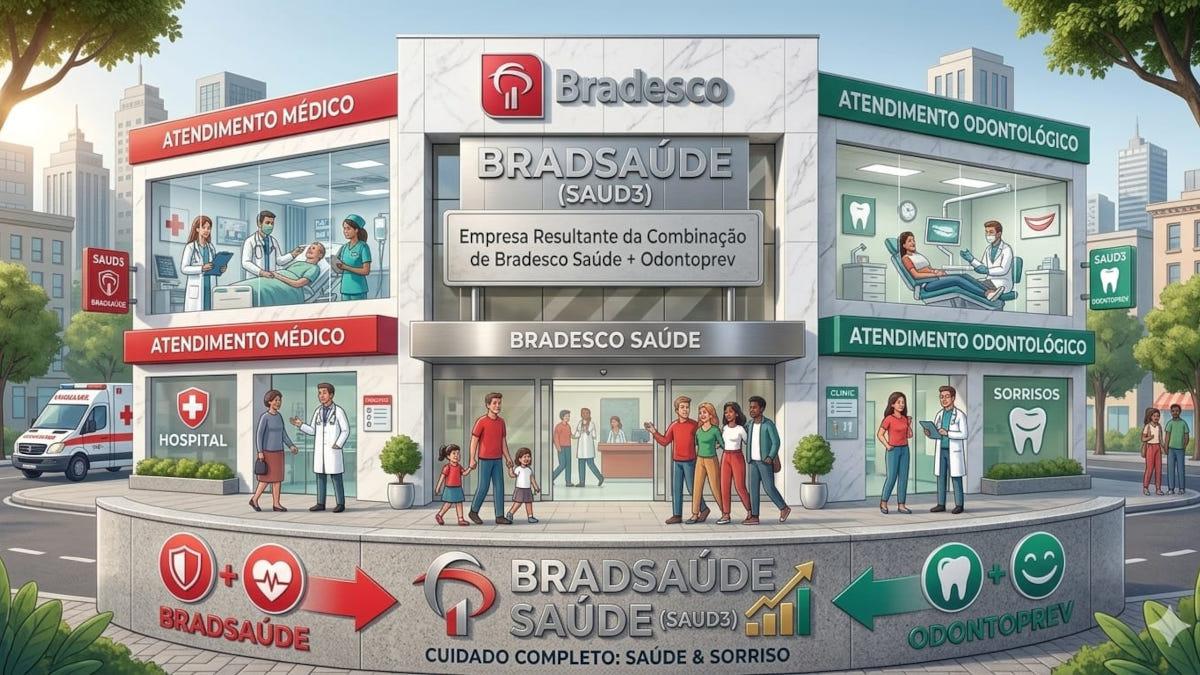 SAUD3 também engloba os negócios da Odontoprev (Imagem: Google Gemini/Gerado por IA)