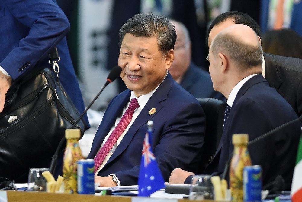Trump está na China para visita de três dias (Imagem: Shutterstuck)