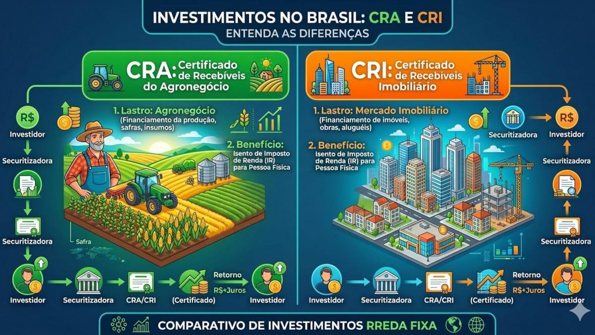 Ferramenta do Investidor10 simula retorno de renda fixa isenta de IR (Imagem: Google Gemini/Gerado por IA)