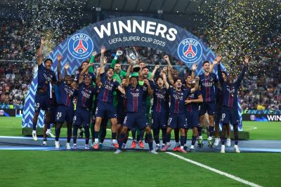 Clube francês ganha competição pelo segundo ano consecutivo (Imagem: shutterstock)