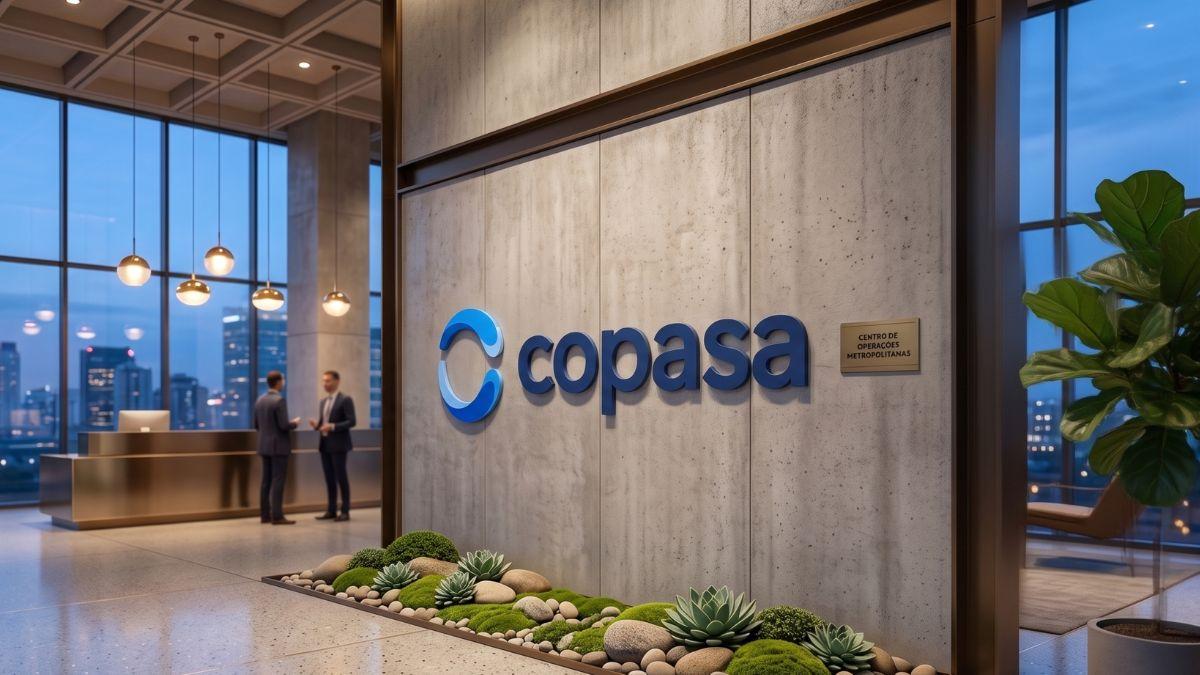 Com privatização, 64,6% das ações da Copasa ficam disponíveis para negociação na B3 (Imagem: Ilustração criada por IA)