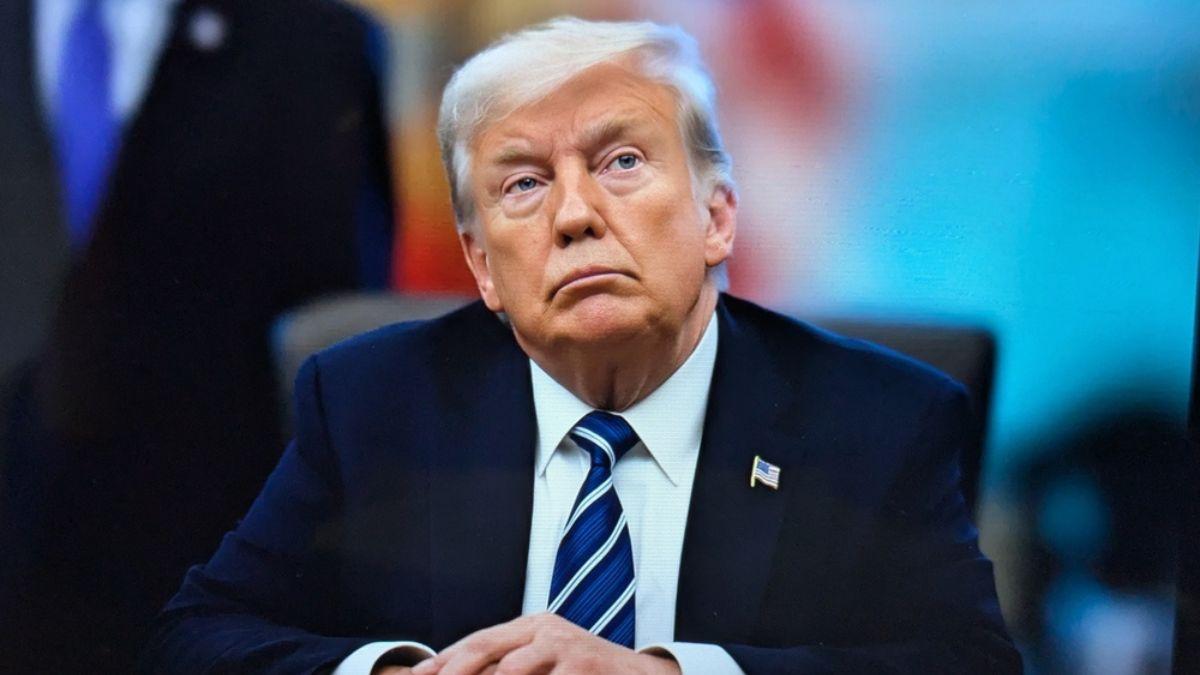 Trump se confundiu ao comentar incorretamente a prisão de "Bolsonaro Júnior" (Imagem: Shutterstock)