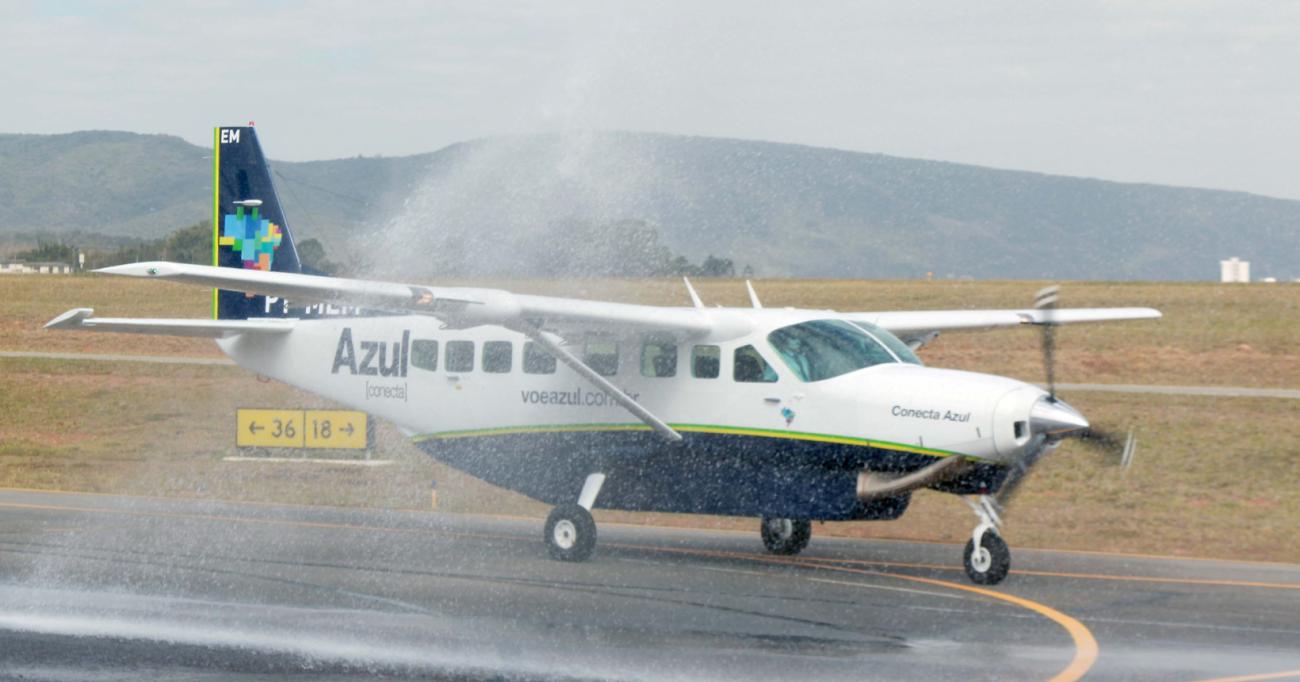 Azul Conecta integra interior do Brasil aos grandes hubs  (Imagem: Shutterstock)