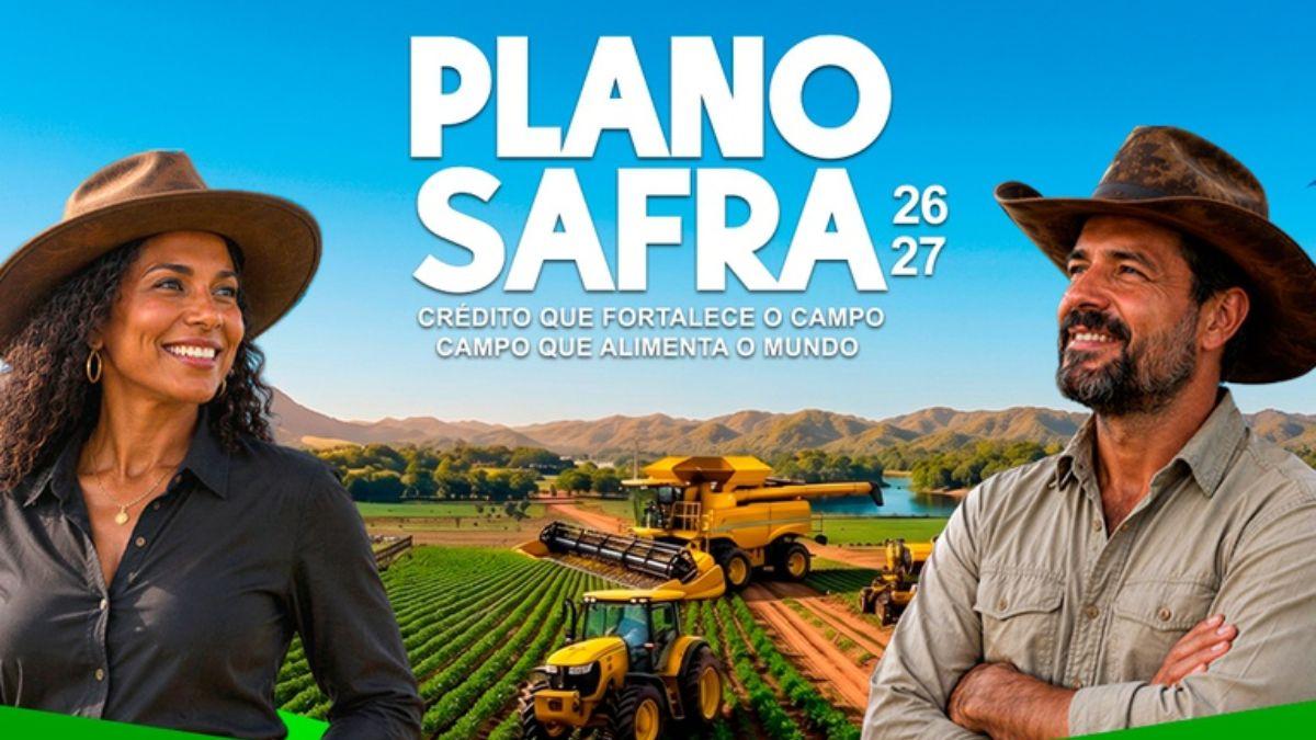 O Novo Plano Safra foi lançado nesta terça-feira pelo governo federal (Imagem: Divulgação/Governo federal)