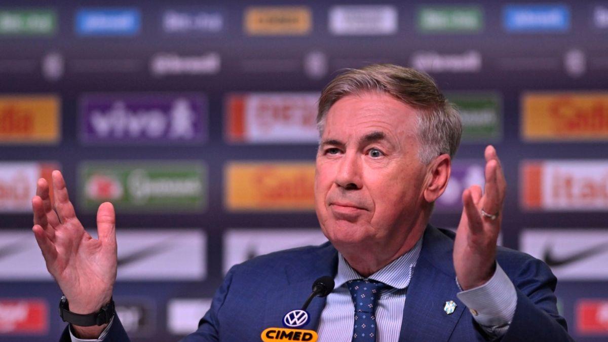 Carlo Ancelotti, comandante da Seleção Brasileira, lidera com folga o ranking (Imagem: Shutterstock)
