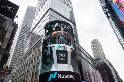 IPO da SpaceX foi realizado no mês passado e movimentou mais de US$ 70 bilhões (Imagem: Shutterstock)