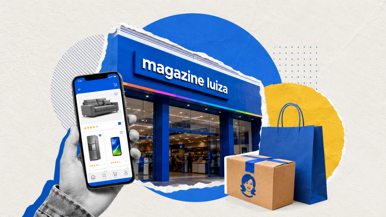 Veja como investir nas ações do Magazine Luiza - (Imagem: ilustração criada por inteligência artificial)