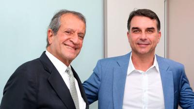 Flávio Bolsonaro acusa PF de atuação seletiva no caso de Valdemar Costa Neto (Imagem: Beto Barata/Partido Liberal)
