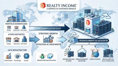 Análise do Fluxo de Caixa Descontado (DCF) revela oportunidade em Realty Income (Imagem: Google Gemini/Gerado por IA)