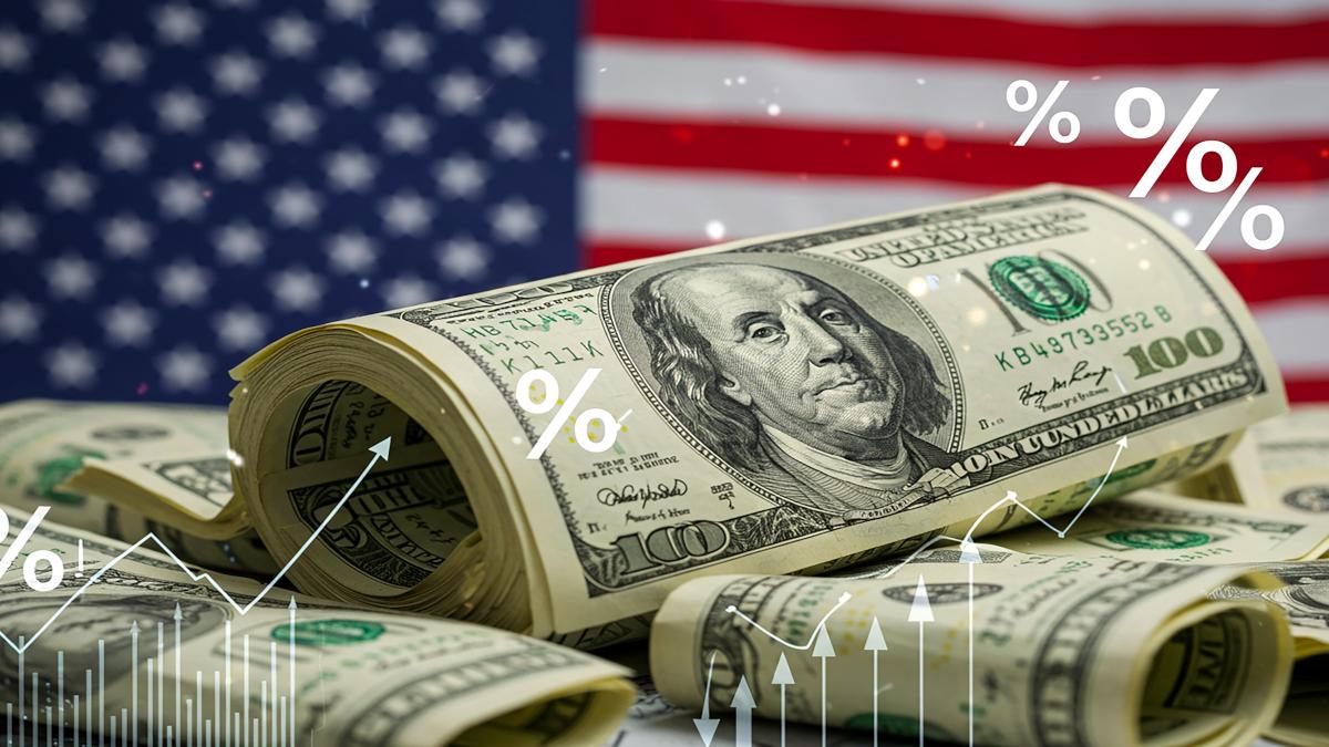 Taxas da renda fixa em dólar estão em alta, favorecendo títulos curtos (Imagem: Shutterstock)
