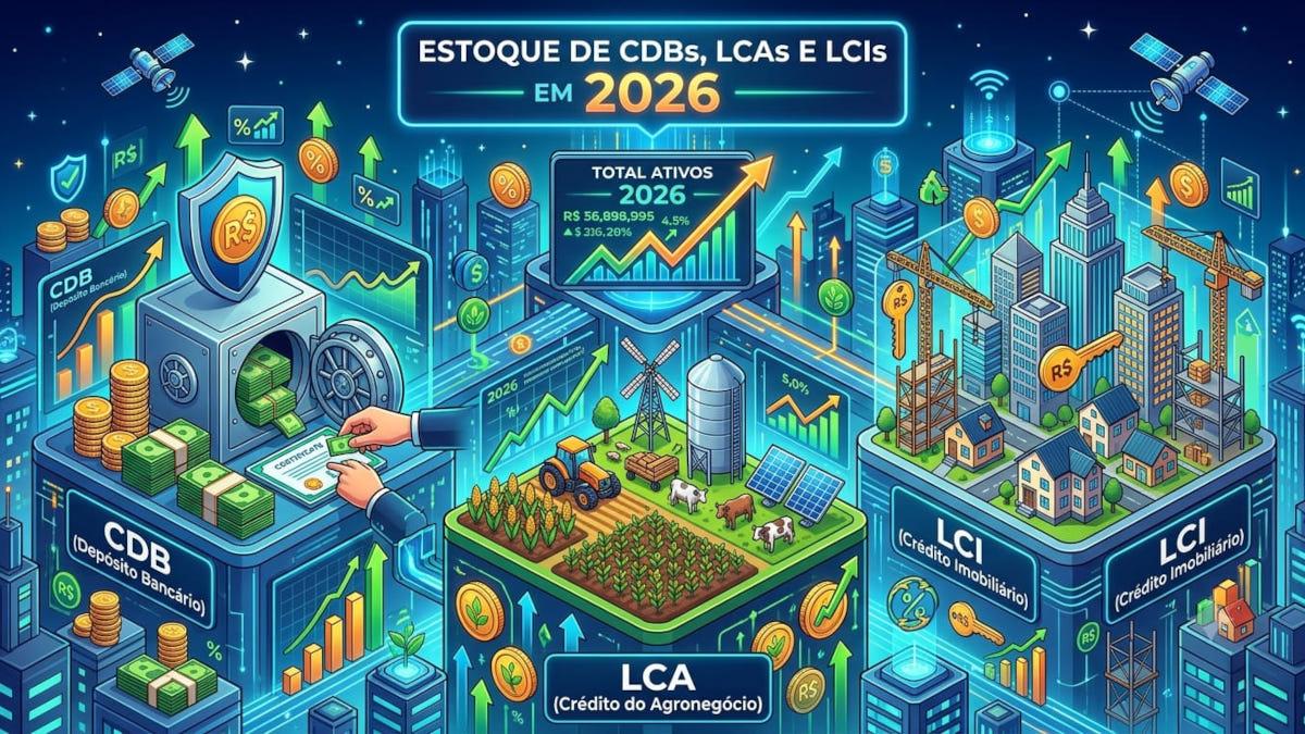 Investidores de renda fixa emprestaram R$ 6,3 trilhões aos bancos no período (Imagem: Shutterstock)