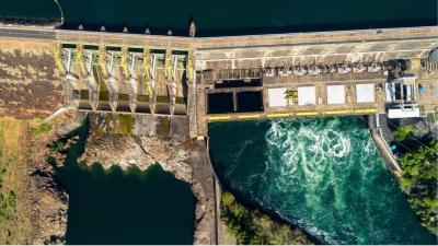 As novas turbinas da Usina Hidrelétrica Jaguara devem entrar em operação em 2030 (Imagem: Divulgação/Engie)
