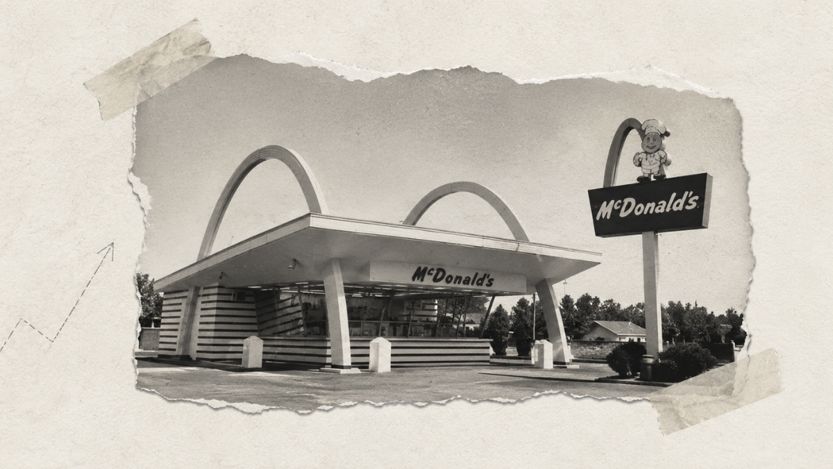 Uma das primeiras unidades do McDonald's (Imagem: Acervo Arcos Dorados)