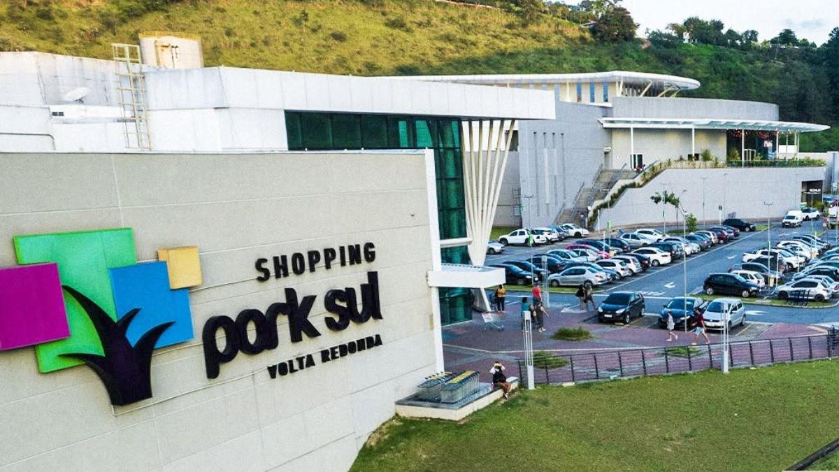 O PMLL11 concluiu a venda de 40% do Shopping Park Sul, em Volta Redonda (Imagem: Divulgação/Park Sul)