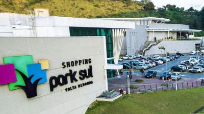 O PMLL11 concluiu a venda de 40% do Shopping Park Sul, em Volta Redonda (Imagem: Divulgação/Park Sul)