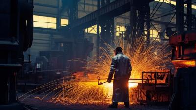 A CSN enfrenta dificuldades devido ao aumento da dívida e do cenário desafiador do mercado de aço (Imagem: Shutterstock)