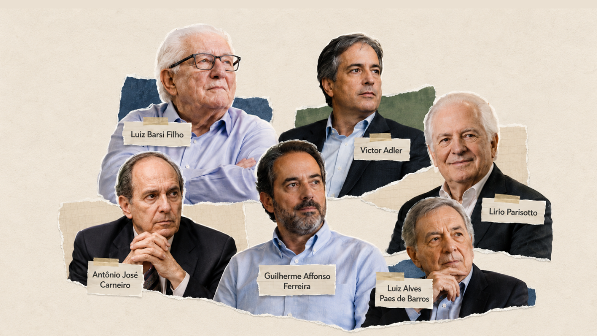 Venha com a gente explorar as histórias desses mestres do mercado financeiro brasileiro. (Imagem gerada com auxílio de Inteligência Artificial)