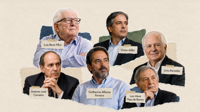 Venha com a gente explorar as histórias desses mestres do mercado financeiro brasileiro. (Imagem gerada com auxílio de Inteligência Artificial)