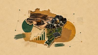 Tudo o que você precisa saber sobre Terras raras no Brasil e como investir. (Imagem: Ilustração criada com Inteligência Artificial)