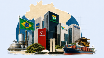 Saiba tudo sobre as 20 maiores empresas listadas na B3! (Imagem gerada com auxílio de Inteligência Artificial)
