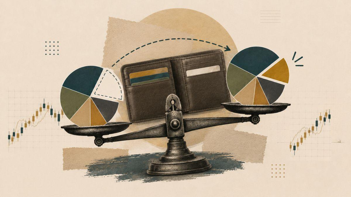 O que é balanceamento de carteira?. (Imagem: Ilustração criada com Inteligência Artificial)