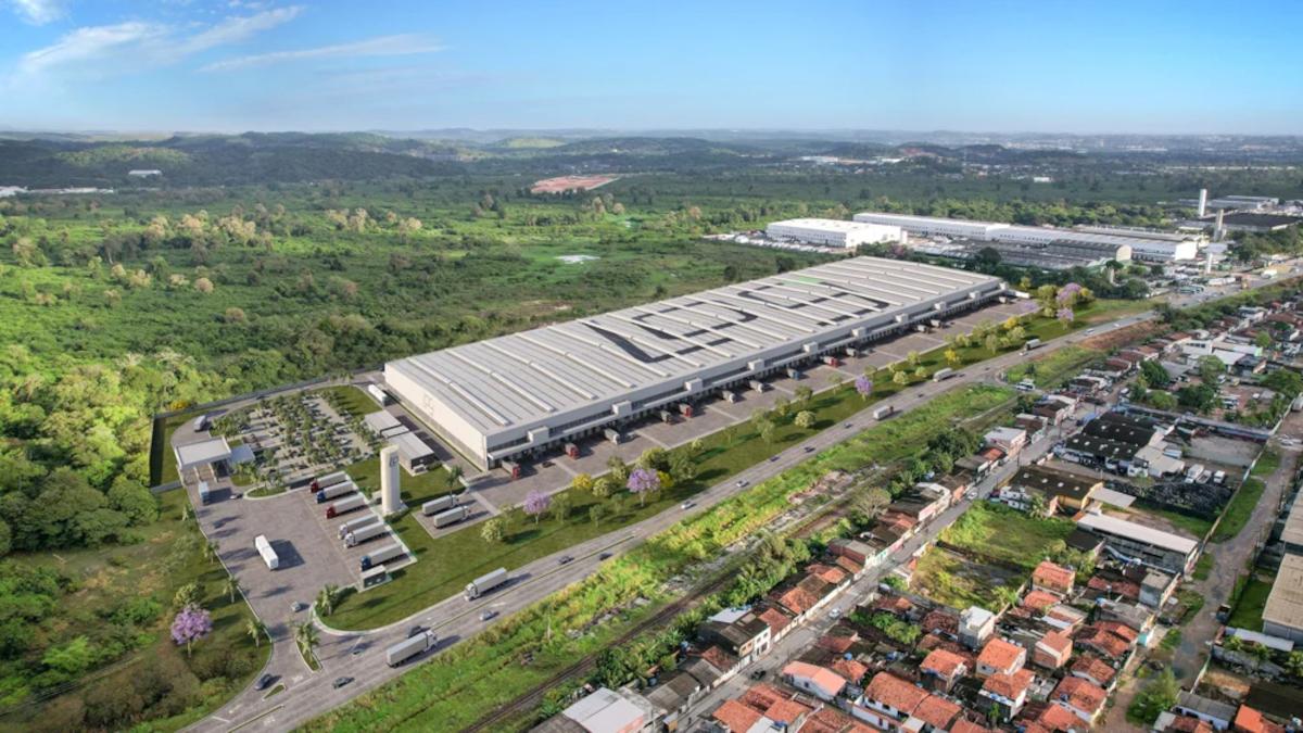 LOG Recife II possui módulos a partir de 1,5 mil metros quadrados e piso resistente (Imagem: Divulgação/Log)