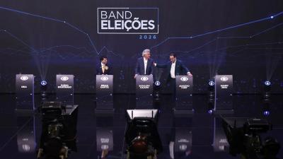 Tradicionalmente, este é o primeiro debate realizado antes dos turnos das eleições (Imagem: Reprodução/Band)