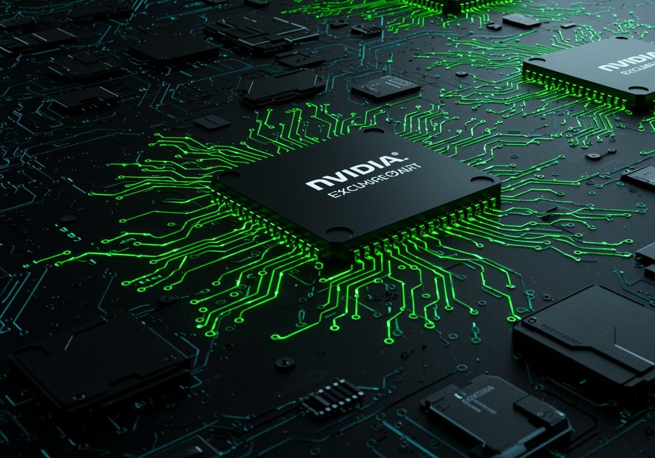 Nvidia tem valor de mercado superior a US$ 5 trilhões (Imagem: Shutterstock)
