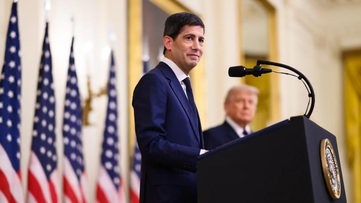 Kevin Warsh, novo presidente do Federal Reserve, discursou no simpósio de Jackson Hole (Imagem: The White House)