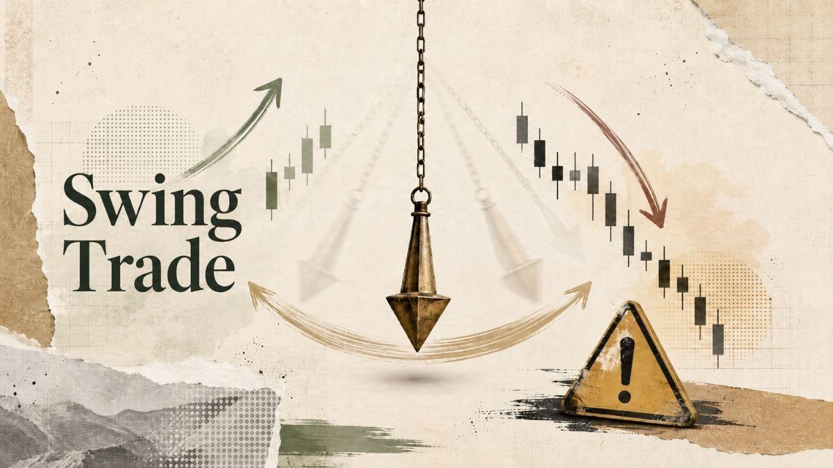 Confira tudo sobre Swing trade: o que é, como funciona e riscos da operação. (Imagem: Ilustração criada com Inteligência Artificial)