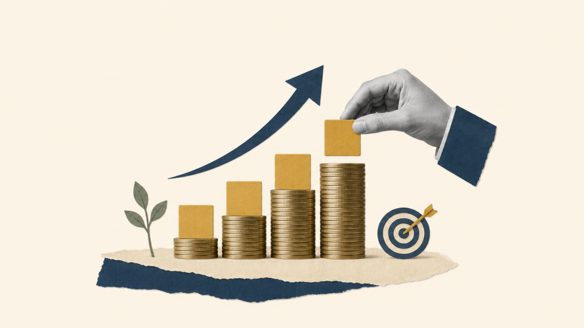 Diversificar entre renda fixa e renda variável é o primeiro passo para reduzir riscos e fazer o dinheiro crescer de forma consistente.  (Imagem: Ilustração criada com Inteligência Artificial)