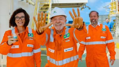 A Petrobras anunciou a descoberta de petróleo no Amapá ao lado de Lula, em agosto de 2026 (Imagem: Shutterstock)