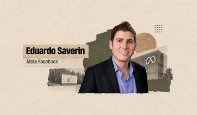 Eduardo Saverin: o brasileiro co-fundador do Facebook. Imagem: Divulgação | Edição com IA: Investidor10