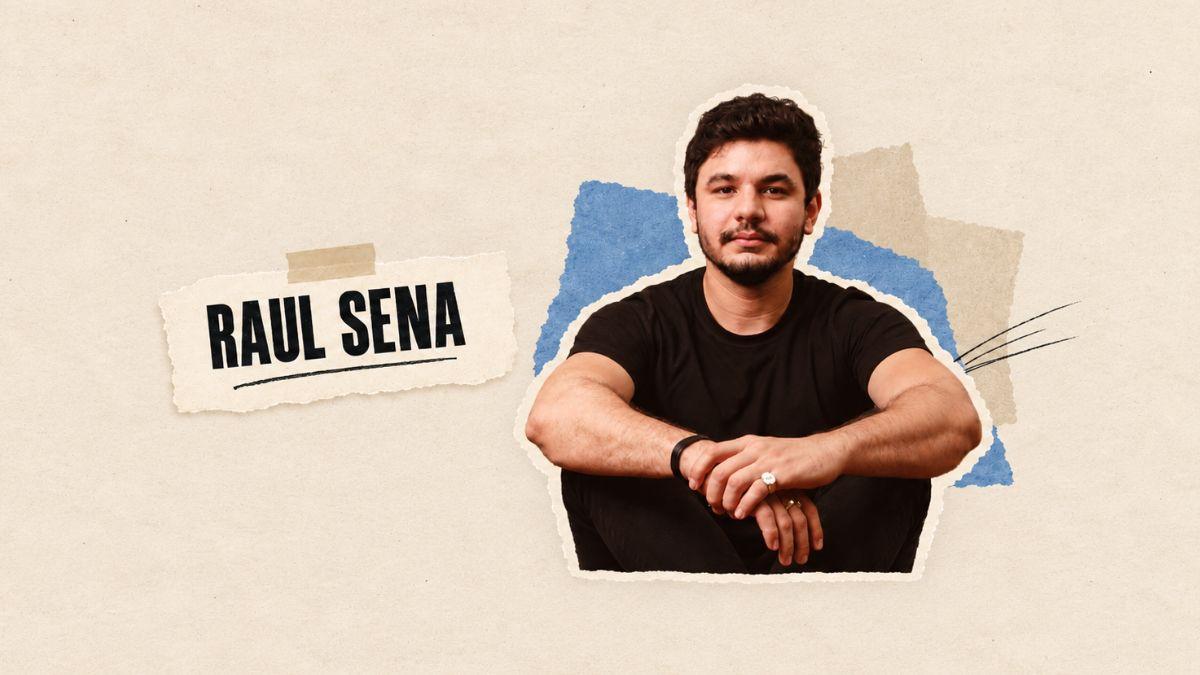 Raul Sena, o Investidor Sardinha, fundador do ecossistema de educação financeira AUVP (Imagem: Divulgação | Edição com IA: Investidor10)