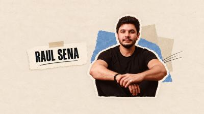 Raul Sena, o Investidor Sardinha, fundador do ecossistema de educação financeira AUVP (Imagem: Divulgação | Edição com IA: Investidor10)