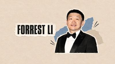 Forrest Li: o criador do Free Fire e da Shopee. (Imagem: Divulgação | Edição com IA: Investidor10)