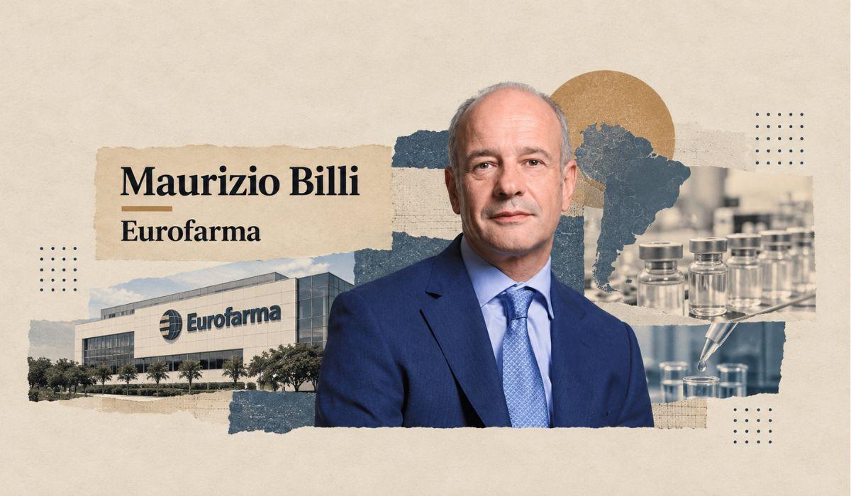 Maurizio Billi: conheça o bilionário brasileiro da indústria farmacêutica. Imagem: Divulgação | Edição com IA: Investidor10