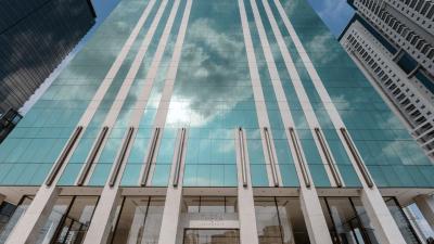 O TRXF11 pretende comprar 10 lajes do Thera Corporate, na Berrini (Imagem: Divulgação)