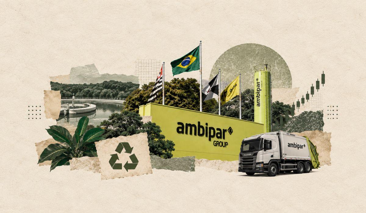 Ações da Ambipar - (Imagem: Ilustração criada com Inteligência Artificial)